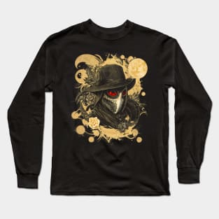 Medieval Plague Doctor of The Black Death Long Sleeve T-Shirt